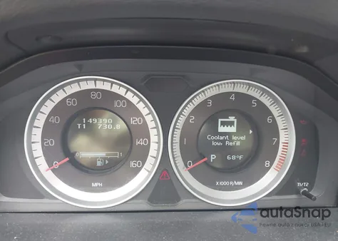 2012 Volvo S60 T5 z USA, uszkodzony, nr VIN YV1622FS6C2119716